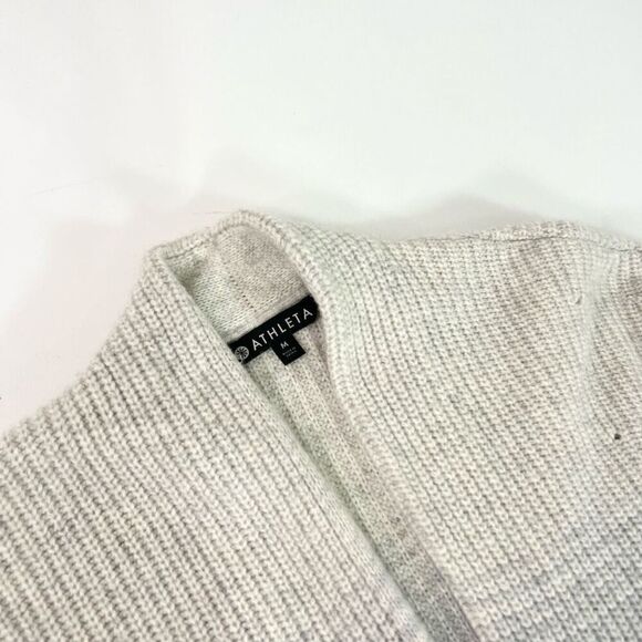 Athleta Sweater Womens Medium Lucca Cardigan Ombre Wool Cashmere Oversized - Picture 4 of 10